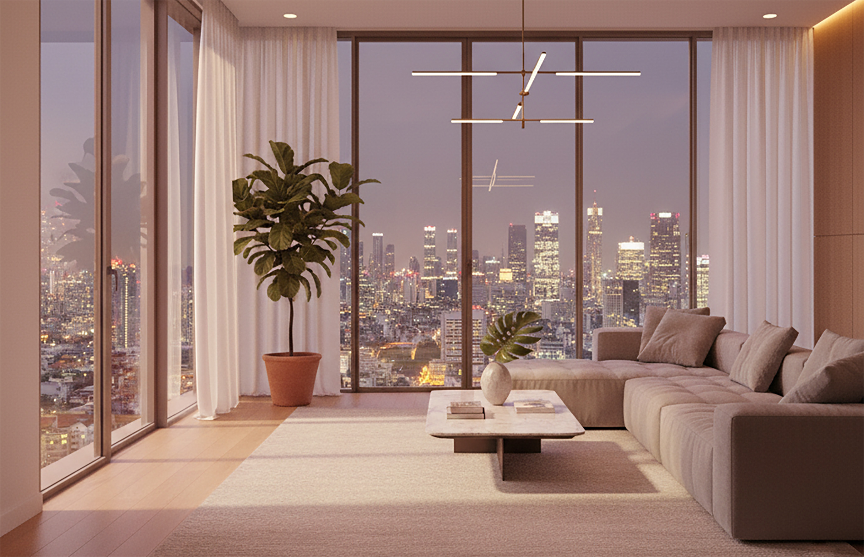 Interior rumah urban minimalis